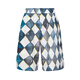 
Sketch men's clothing 2025 summer new product hand-painted diamond lattice pattern medium shorts loose straight pants fashionable 9P4E14110 482 blue and gray combination M