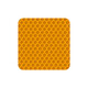 3M Autocollant Réflexion Avertissement Autocollant Bicycle de véhicule électrique Sticker Sticker 5 * 5cm (10 pièces) Jaune de diamant 983d [150 Bandes rouges et blanches] Environ 45 mètres