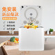 Renjuyi Kitchen Waste Disposer Free Installation Silent Energy Saving Intelligent Drying Crushing Dryer Household Fertilizer Machine 3.3L White (Equipment)