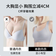 斯睿霖润微大显小粉底液内衣女款2025新款收副乳防下垂美背无痕文胸 子夜黑 M 【75BCD建议95-110斤】