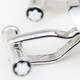 Montblanc Meisterstück silver starry sky cufflinks 112906