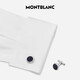 Montblanc (Montblanc) [Qianxi Festival] Montblanc/Monblanc/Montblanc Serie Silver Starry Sky Cufflinks 112906