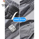 Woodpecker (Tucano) Jeans de seda de hielo Summer Summer Sail Sail Estilo delgado Drapeado suave ELASTIC Flexible Flexible Flojo Loose Retrase Casual Pantalones 1048/Gris Osvico M (Peso sugerido 90-115 Jin [Jin igual a 0.5 kg])
