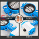 
Pupan Pneumatic Butterfly Valve Pneumatic Valve D671X Pneumatic Pinch Butterfly Valve Ball Ink 304 Stainless Steel Plate DN40-300 DN40 (Ball Ink Plate)