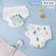 Baby Wickelbeutel-Toilettentraining Hose atmungsaktiv und leckdestes reines Baumwollwäsche-Windel-Waschfutter Sommer-Dünnstil atmungsaktiv und anti-Seite-Leckscount Green Forest Herren Stil 2 Packs 100 Größen (24-36jin [Jin gleich 0,5 kg]))