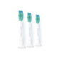 Philips (PHILIPS) electric toothbrush head, basic cleaning toothbrush head, removes dental plaque 3 times, 3-pack HX6013, official original adapter for diamond 3/7/9 series brush handle