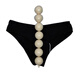Men's pearl underwear feminine insertion style pseudo-girls underwear large size thongs for women's anal beads can enter the body. Model 20 - Men's chrysanthemum-women's front and back M80-135Jin [Jin equals 0.5 kg] can be worn
