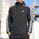 Adidas Herren Sportanzug 2025 Sommer Neue gewebte Kapuzenjacke Windschutz Jacke Strickhosen 2-teilige Set IB0381+GK9226 XS