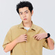 
Miniso (MINISO) ice silk short-sleeved shirt for men's summer new comfortable cool and breathable Japanese versatile loose shirt White 3XL