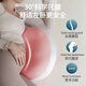 Licheers Pregnancy Pillow Side Sleeping Waist Support Abdominal Pillow Pregnancy Sleeping U-Shaped Pillow Sleeping Pad Pregnancy Necessary Supplies Pink