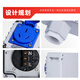 Jingzhu EX logo explosion-proof socket 220V plug-in strip industrial exposed and concealed installation 86 type internal waterproof outdoor Jingcang Sufa 5 holes 10A thickened version