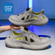 
Jeanswest hole shoes men summer 2025 sandals men breathable casual sports beach sandals men