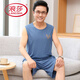 LANGSHA DAD SUMME SUMPRESS SORTS SHORTS MODAL COTTON PAJAMAS MINE STYLE AVEC POIDS PLUS LA LOBSE VOLES MENS MELLES COOL MODAL PAJAMAS # MT-1105 2XL Convient pour 140-160jin [Jin est égal à 0,5 kg]
