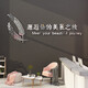 Internet celebrities create the atmosphere of women's clothing store decoration background image wall cashier bar nail salon hairdressing 13576 encounter customization-black 8mm thick can be customized large