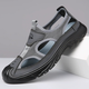 P.YH.ZH TAVERON SELECCIONADOS SOLUMAS SUMERACIONES DE SANTRA ALMENTABLES ALGUNOS MESH AGUJERO MESH SHATH Sports and informal Beach Shoes S826 Gray 38