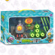 
NetMiting Plants vs. Zombie Toys Genuine Rongdafeng Full Set Egyptian Zombie Doctor Triple Pea Pod Shooter 686-138 Twelve Zombies