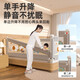 GUANLILANG (GUANLILANG) bed fence guardrail without hole punching in infants and children's bed safety guardrail can lift, fall, fall, fall, and fall bed fence baffle U-shaped parent-child time [U-shaped base without hole punching] Two-sided installation [1.8m+2.0m]