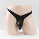 
Men's self-picking underwear Sexy and interesting men's underwear Self-picking lace U convex pocket bag Large space Men's thong Lightning gold Men's self-picking underwear 1 pair One size (65-95CM waist circumference)