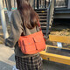 Französische, Deutsche und Lu Crossbody Bag Herren Trendy Marke Workwear großer Kapazität Japaner Umhängetaschen Student Sport und ungezwungene Rucksack Senyu691 Weiß