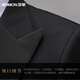 罗蒙【抗皱三件套】西服套装男士商务休闲职业修身西装马甲结婚礼服男
