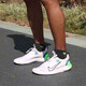 Nike (Nike) Offizielle Herrenschuhe und -Sneaker, Herbst kostenlos barfuß-Netz atmungsaktives Mode lässig Low Top Running Shoes FB1276-104/Weiß, Schwarz, Blau und Grün 41 (255 mm)