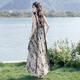 Cypress Long Dress 2025 Summer New Women's Elegant Elegant Temperament