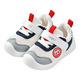 Baby sandals men's summer toddler shoes 0-1-2 years old baby anti-slip soft sole baby net shoes baby shoes pink (L13) 18 size 18 [inner length 13.5cm suitable for foot length 13]