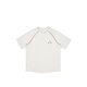FPA Schnelltrocknen 7A Antibakterielles Hasselblase-Linie kurzärmelige trendige Marke Trendy Summer Round Hals Lose lässiges Paar halbärmelte T-Shirt Black L.