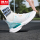 
Huili men's shoes summer breathable sports shoes men's 2025 new versatile casual shoes men's running shoes soft sole shoes men's trendy white haze blue 42 (260mm) men's size