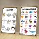 Chengliu English Classroom Mall Decoration Decoration Livre Corner Picture Livre Library Bibliothèque Affiche Affiche Englis Sticker Sticker Kindergarten Paindre 31-ILLESES INDÉPENDANC