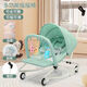 Floß Kern Baby Essstuhl Multifunktionsschaukel Stuhl Neue Stil Schlafartefakt Schaukelstuhl Cradle Deck Stuhl Schaukelbett Baby Blue Mesh Basismodell