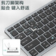 Roadmanton Huawei MateBook 14 Core Ultra kabellose Bluetooth-Tastatur GT14 Maus-Set D14/D16 Silent Office Business externe Tastatur wiederaufladbar tragbar ultradünn Titangrau Set Tastatur + Maus kabellos Bluetooth wiederaufladbar universell für alle Serien