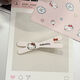 Sweet girly heart KT cat hairpin cute cartoon student bangs clip side clip ins high-looking hairpin hair accessory KT cross hairpin random one