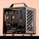 
GIGABYTE Ryzen R9 9950X/A4000/A2000 Mechanical Master C25 Mini Portable Design Host DIY Assembly Computer Drawing 3D Modeling Small Steel Form Desktop Machine 2: R9 9900X/32G/2T/A2000