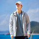 Pathfinder UPF100+ outdoor ice silk sun protection clothing men's summer outdoor thin breathable fishing sun protection clothing jacket skin clothing Glacier Gray XL