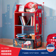 Huilide Teamson, Fenduoqi Baby Bookshelf Picture Bookshelf para niños Muebles de almacenamiento de almacenamiento Kindergarten Silla de almacenamiento de 3 pisos TD-12799A TD-12799A