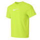 Nike (NIKE) ice silk cool short-sleeved men's summer small hook round neck loose breathable quick-drying sportswear student T-shirt top HV4882-389 XL /180/96A