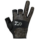 DAIWA Spring/Summer 25 DG-8025/8125 3/5 Finger Lure Fishing Gloves Stretch Outdoor Yudong Gloves DG-8125 5 Fingers Tide Blue L