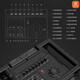 Bed Audio New Hongqi BD-H1583B Outdoor Square Dance Professional Three-Minute Variable Sound Card K Song High Power Trolley Heavy Bass Dance Performance Speaker with Wireless Microphone H1283B+ Song Order Machine (12-inch Three-Minute Variable)