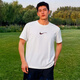 耐克（NIKE）篮球短袖速干运动装男薄款透气跑步T恤夏季新款防晒上衣 白色HV4882-100 XL