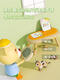 Xuanyong Children's Early Education Card Insert Lernmaschine Lesen Kinderschatz Aufklärungskompetenz Pinyin Malerei Chinesische und englische Buchstaben Tang Gedichte Blau Bear 112 Karten-224 Quadrate