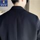 啄木鸟（TUCANO）结婚礼服微胖男生显瘦穿搭夏季短袖西服套装男大码半袖小西服男装 黑色西服+白色短T恤+黑色裤子 5XL 建议180-210斤穿