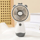 Six-legged ants creative cute cartoon handheld small fan USB charging large wind power mobile phone stand desktop children student fan HD6626-Dark brown factory/// Cross-border