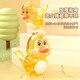 Water Bird Whistle Cartoon transparente Cartoño La Pronunciación de la Pronunciación Muscular de la Música para niños de los niños La creatividad puede agregar agua para aprender juguetes de pájaros, agua transparente, pájaro azul + cordario amarillo - se puede llenar con agua