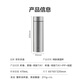Made in Tokyo, pure titanium thermos cup, tea and water separation, pure titanium inside and outside, coffee water cup for men and women, gray 470ml
