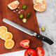 Shibazi Fruit Knife Home Commercial Kitchen Watermelon Knife Melon and Fruit Knife Three-piece Set with Knife Cover Yangjiang Shibazi Watermelon Knife + Multipurpose Knife + Fruit Knife Free Knife Cover