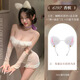 La perspectiva de la novia de Feimu Tom, la novia desnuda, tentador tentador, traje de encaje de la cadera de la cadera del camisón de la cabeza sexual sexy puro 6197 697778902333822 Dream Love Cat Champagne [arco, un tamaño (sugerido 80-130Jin [Jin equivale a 0.5 kg])