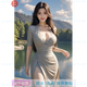 Sexy Schönheit Volllichtplakat sexy reine und lustvolle Schönheit Personalisiertes Foto-Poster-Aufkleber für Rent House A3886 Höhe 40*26 x wasserdicht/Sonnenschutz/Selbstkleber x