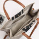 Orange Bag New 2023 Bag Women's Bag Handheld Summer Large Capacity Mommy Canvas Cloth Crossbody Single Shoulder Tote Bag 9930 Stripe Black-