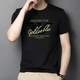 Armani Sommer Baumwolle kurzärmelige T-Shirt Herren große Größe Lose lässiger Männer mit halbärmeligem gedrucktem Basishemd Am723 kurzärmelig weißes Baumwollstil L empfohlen 120-145 Jin [Jin gleich 0,5 kg]